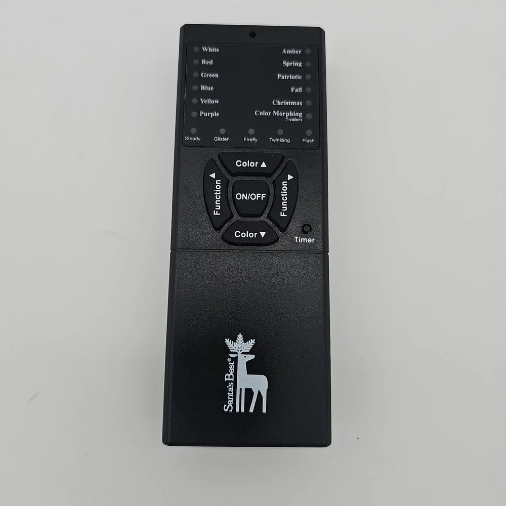 Santa's Best RGB Christmas Light Remote Control 56R2-1501B2 Tested Working CLEAN